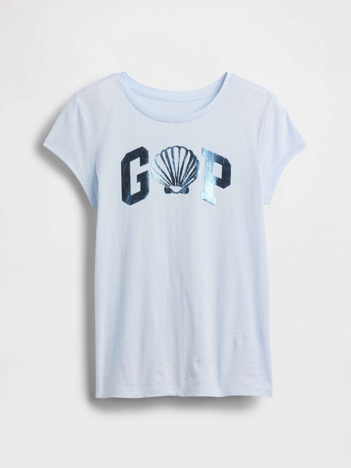 Açık Mavi Gap Logo T-shirt