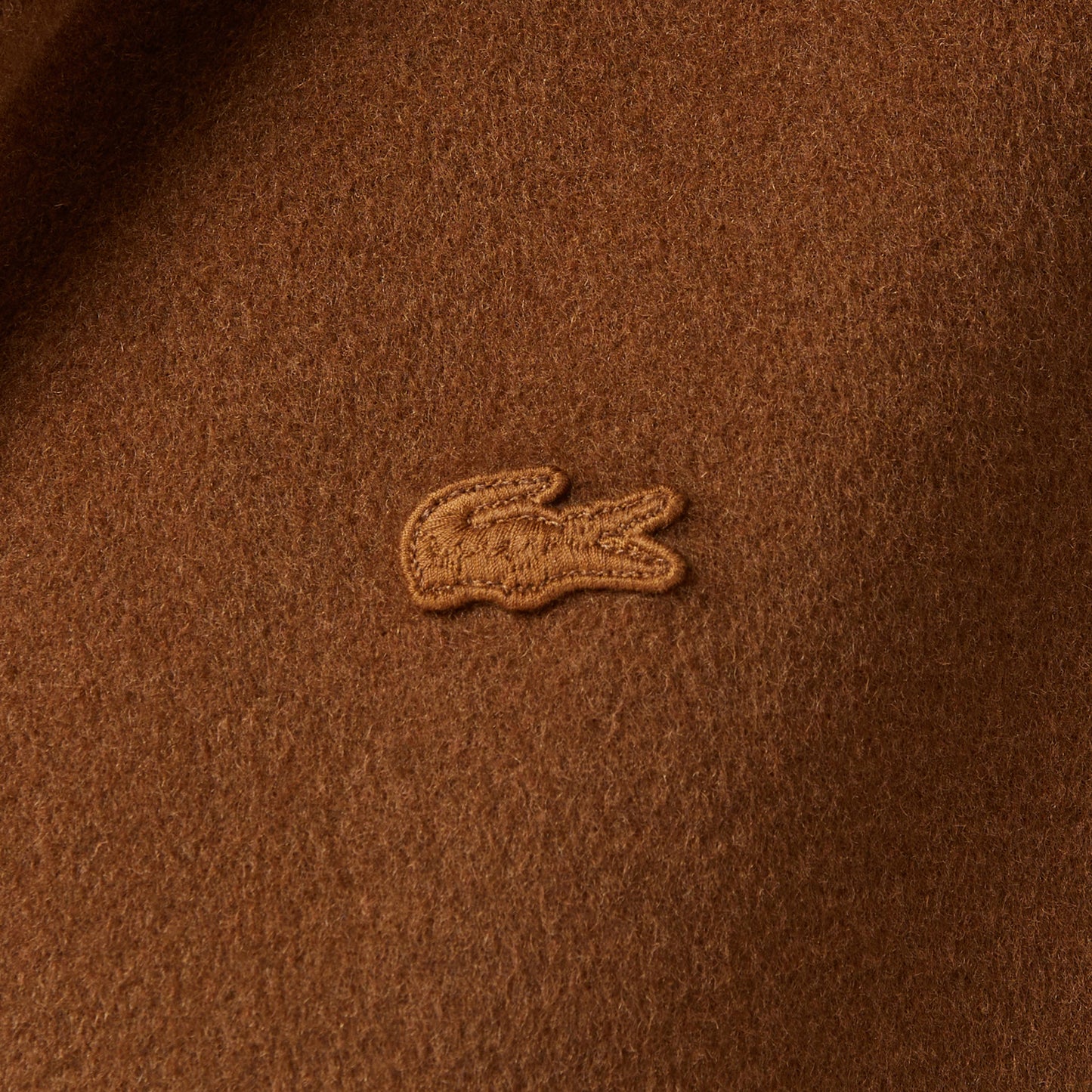 Lacoste Kadın Kapüşonlu Açık Kahverengi Mont