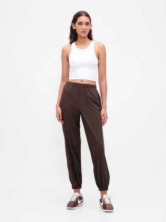 Kahverengi Gapfit Tech High Rise Jogger Eşofman Altı