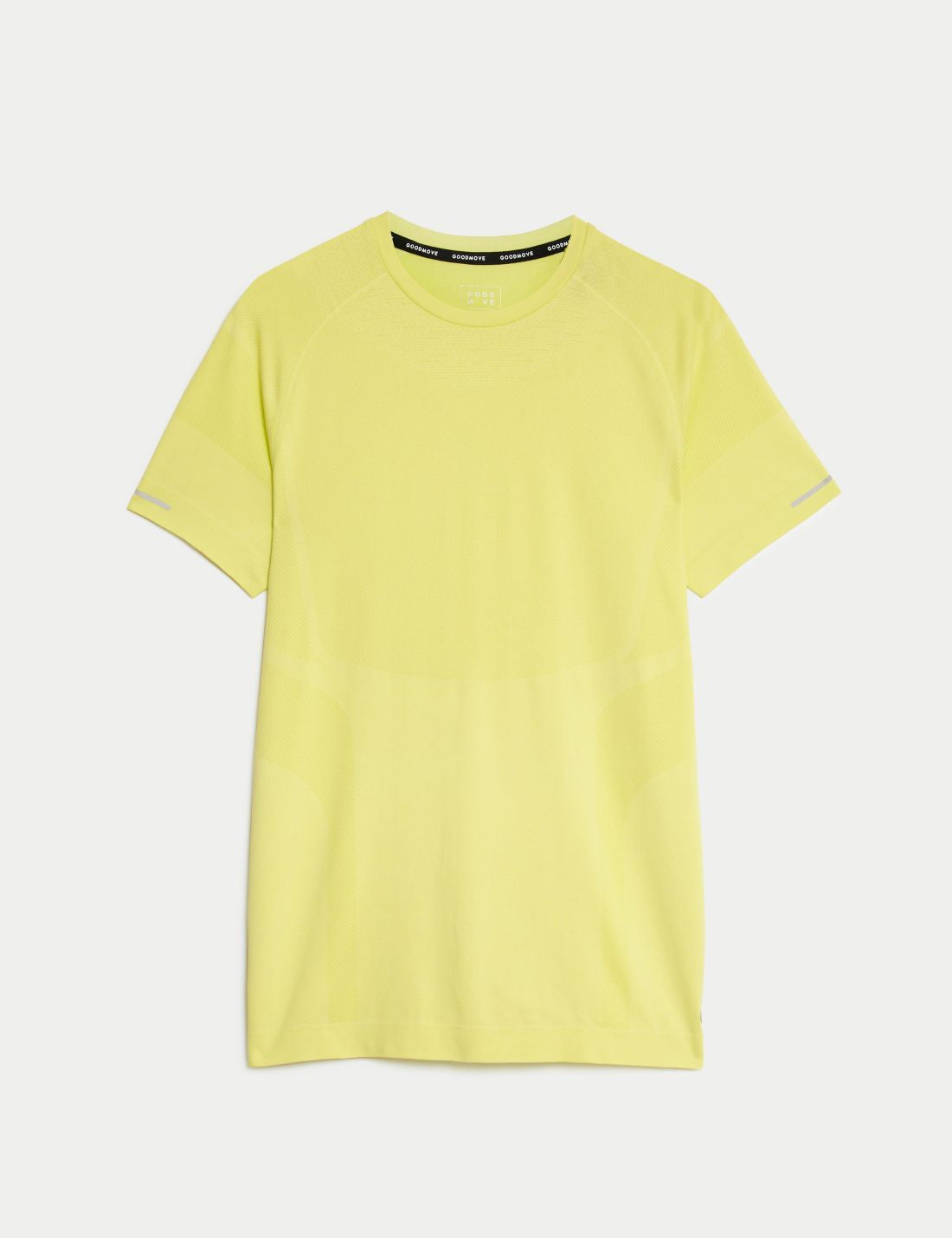 Kısa Kollu Dikişsiz T-shirt