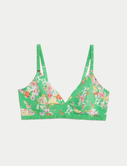 Annie Çiçek Desenli Balensiz Bralet