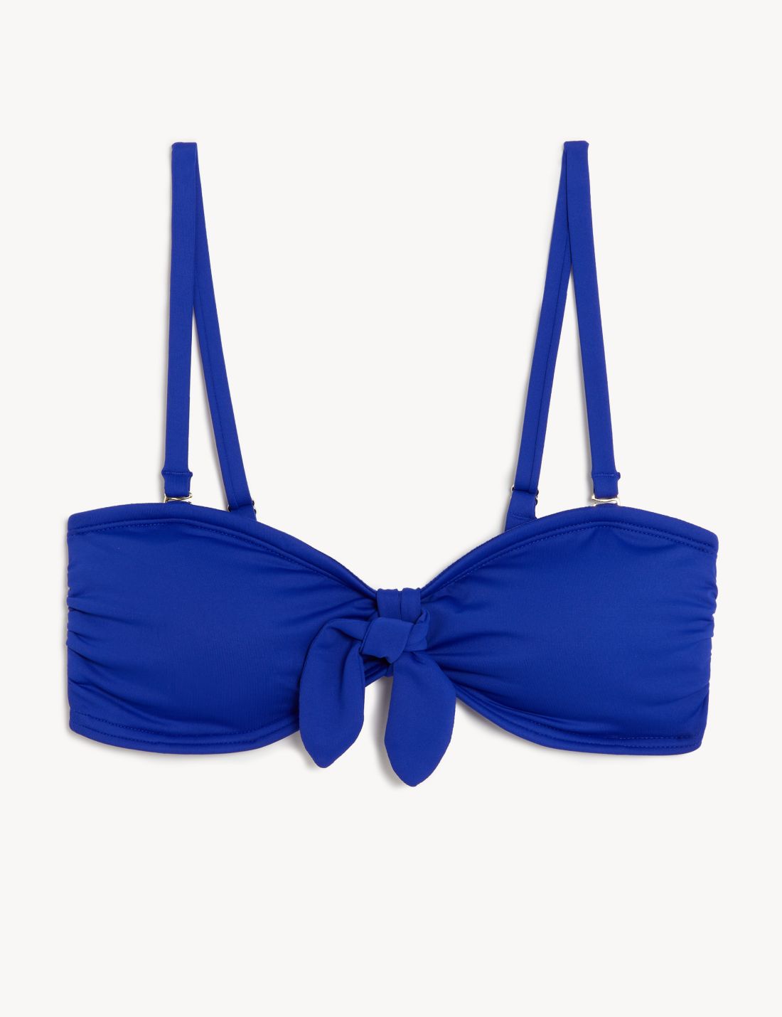 Bağlama Detaylı Destekli Bikini Üstü