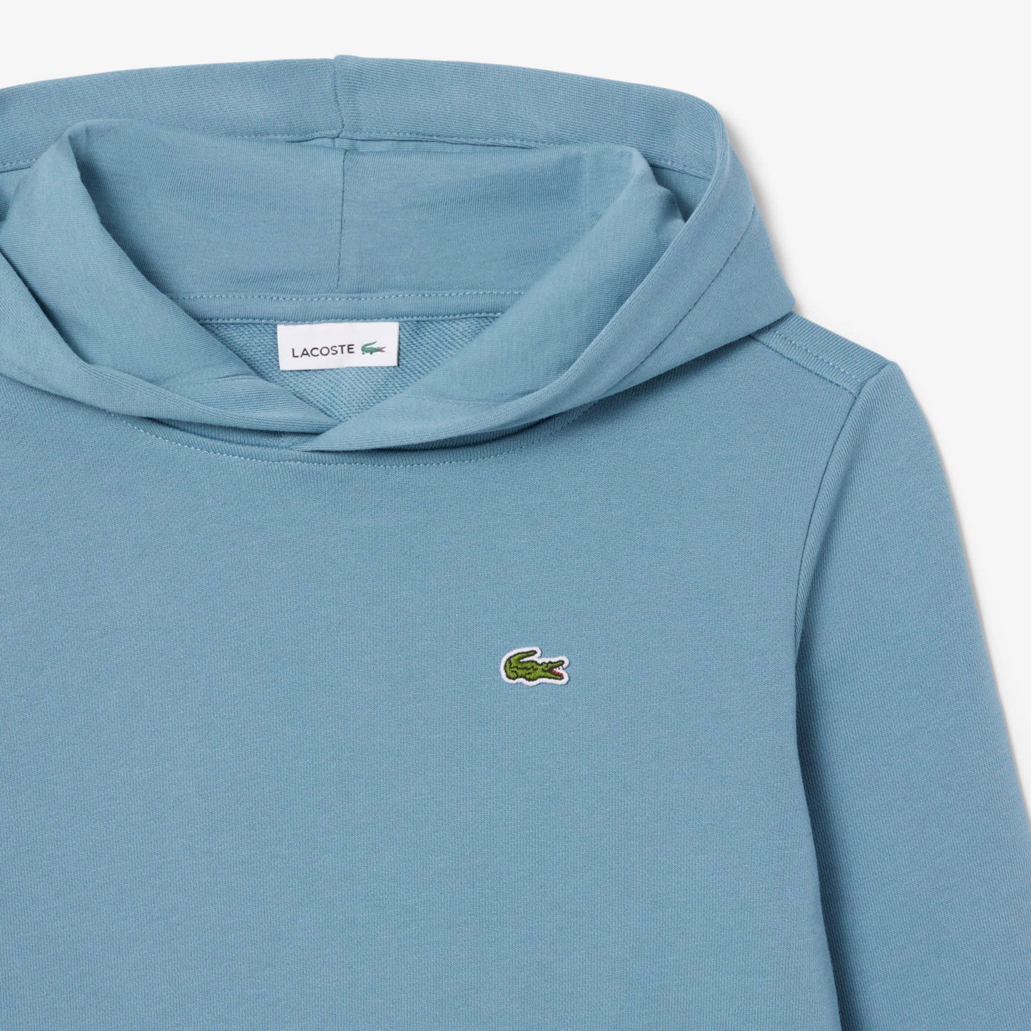 Lacoste Çocuk Kapüşonlu Baskılı Mavi Sweatshirt