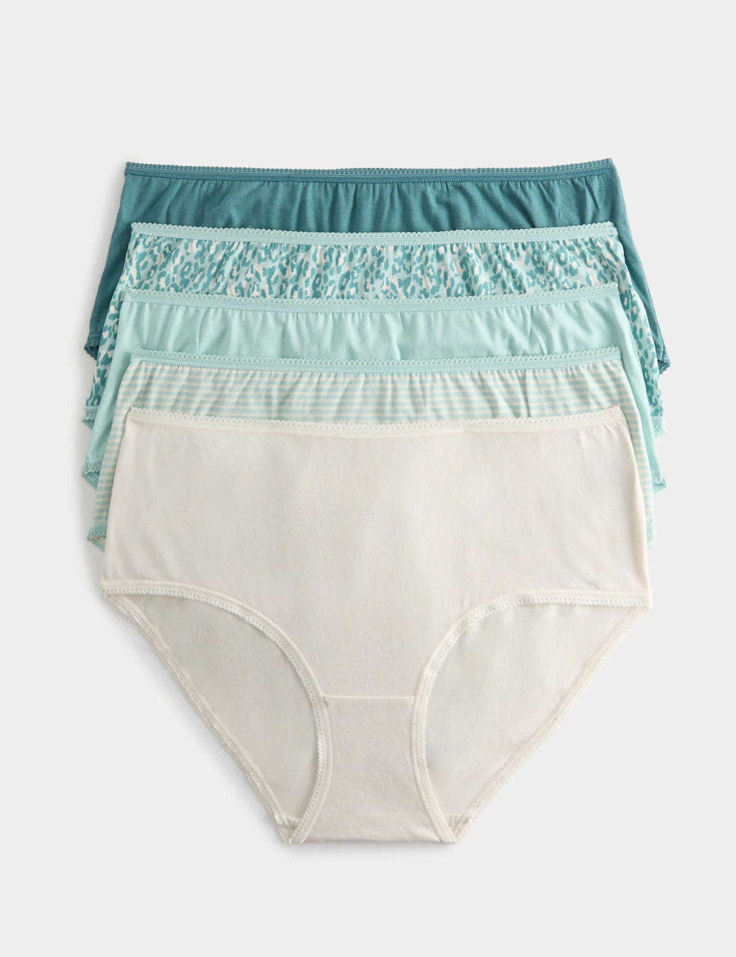 5'li Cotton Lycra Short Külot Seti