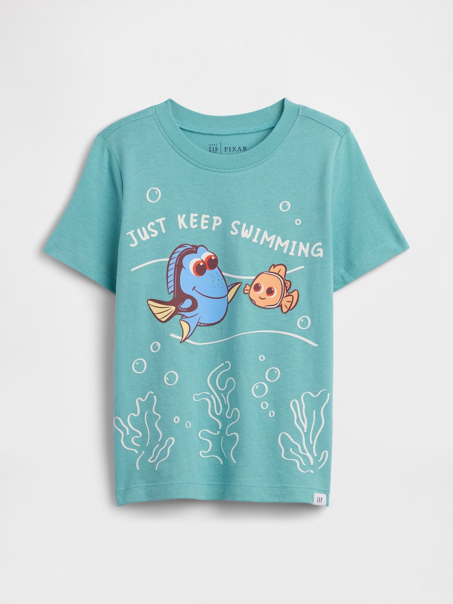 Mavi Disney Finding Nemo Grafik Baskılı T-shirt