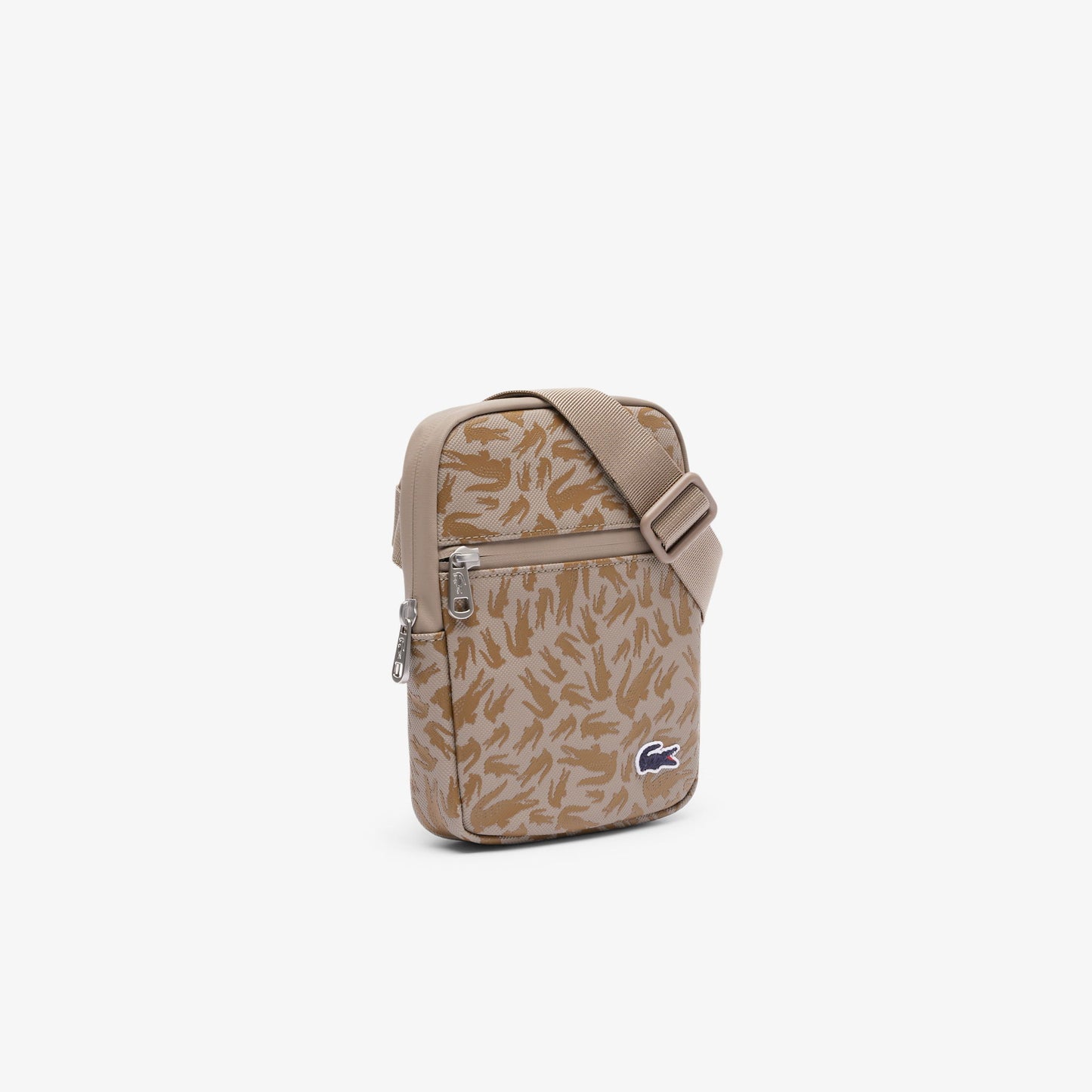 Lacoste Lcst Erkek Monogram Bej Postacı Çantası