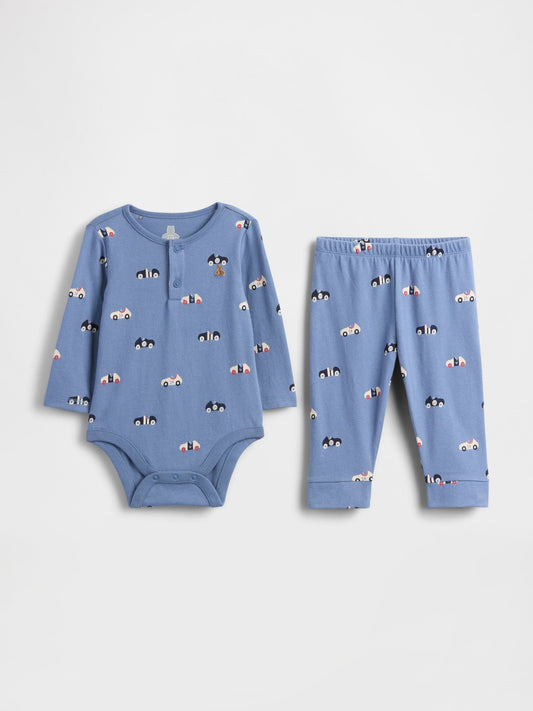 Mavi First Favorites Organik Pamuk Bodysuit Outfit Set