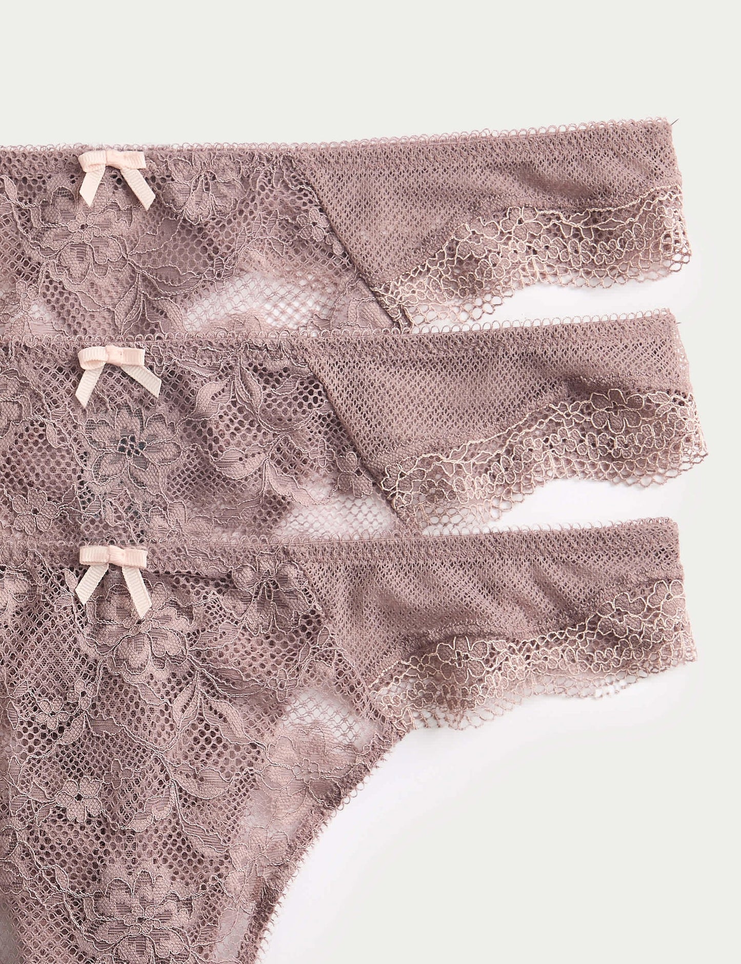 3’lü Dantel Tanga