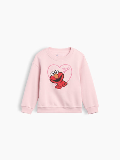 Pembe Sesame Street Vintagesoft Sweatshirt