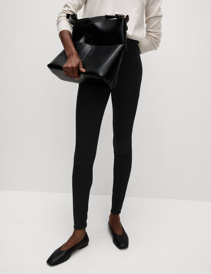 Yüksek Bel Jegging Jean Pantolon