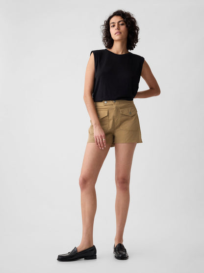 Kahverengi 4 Downtown Khaki Şort