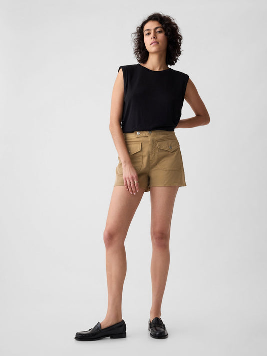 Kahverengi 4 Downtown Khaki Şort