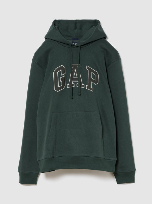 Koyu Yeşil Vintagesoft Arch Gap Logo Sweatshirt
