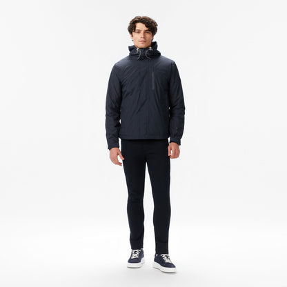 Nautica Erkek Siyah Regular Fit Rain Breaker Yağmurluk