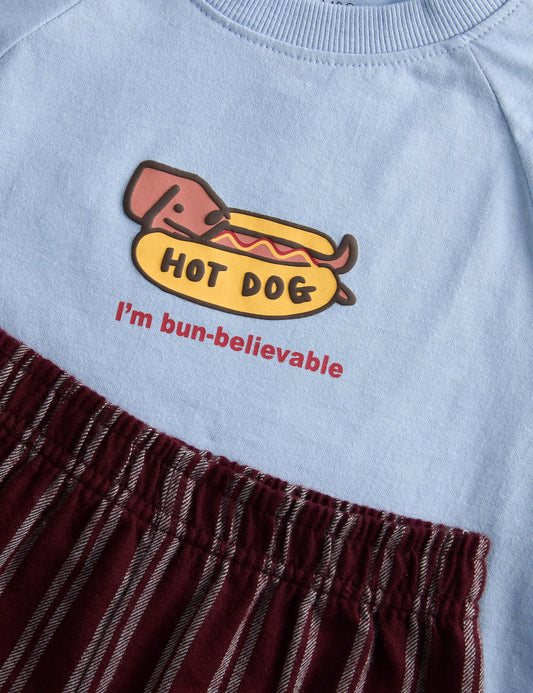 %100 Pamuklu Pijama Takımı – 1-8 Yaş