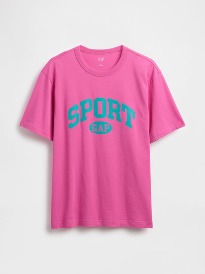 Pembe Gap Sport Logo Relaxed T-shirt