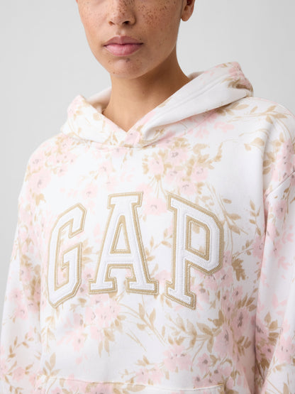 Beyaz Relaxed Gap Logo Sweatshirt
