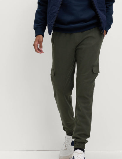 Pamuk Karışımlı Cargo Jogger Pantolon