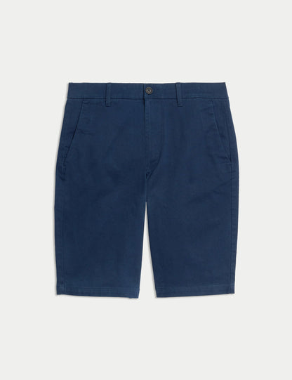 Regular Fit Streç Chino Şort