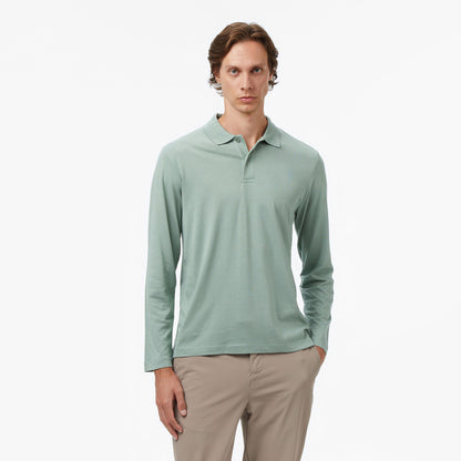 Nautica Erkek Yeşil Classic Fit Polo Yaka T-shirt