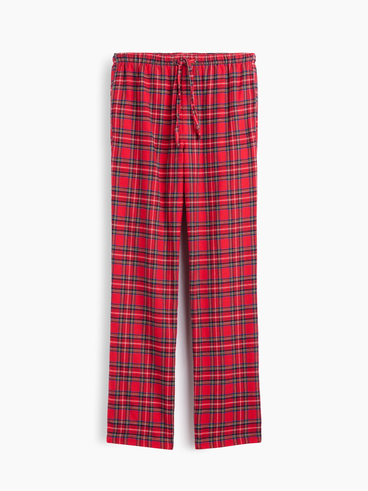 Kırmızı Relaxed Flannel Pijama Altı