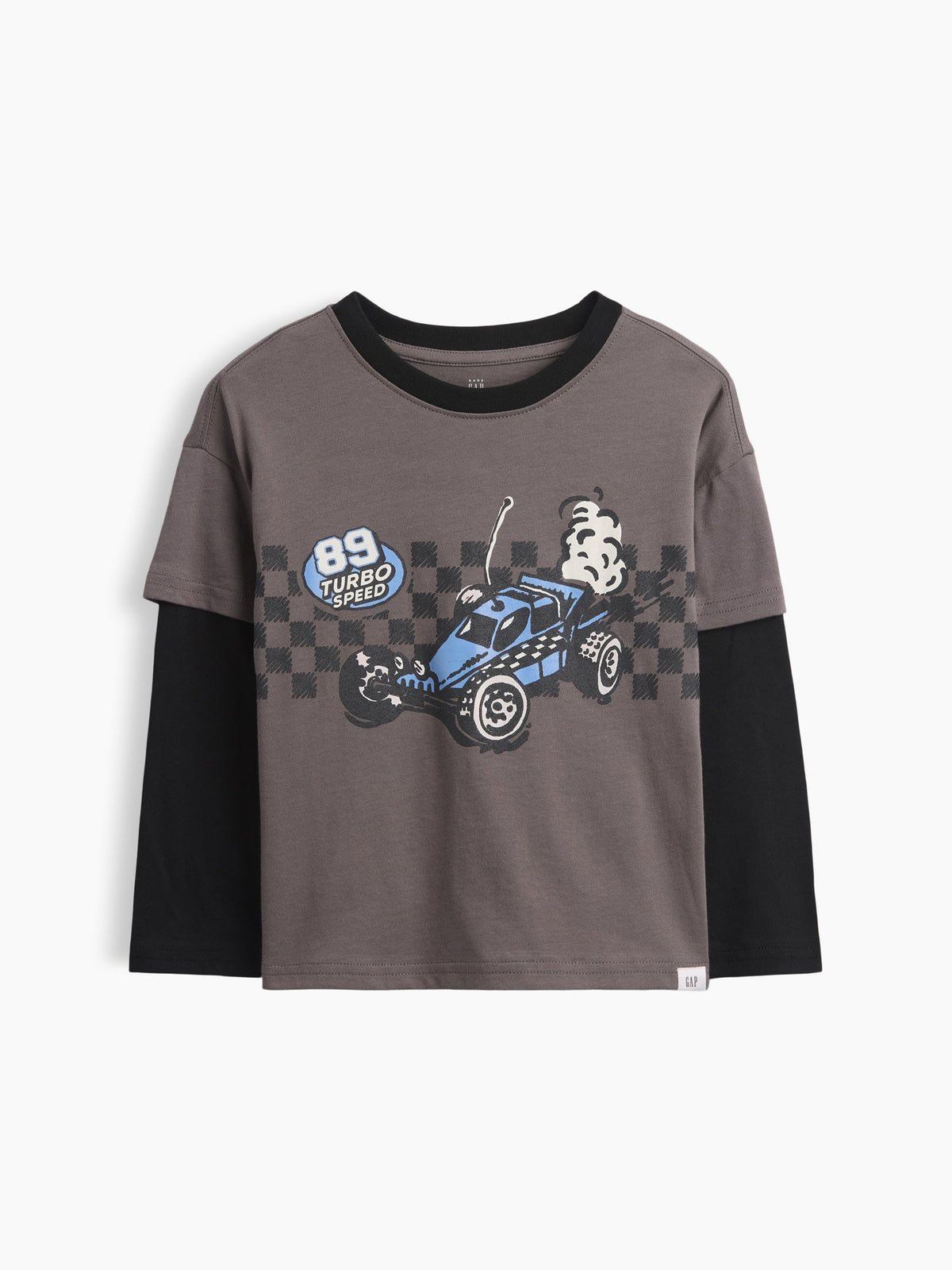 Açık Kahverengi Grafik Baskılı T-shirt