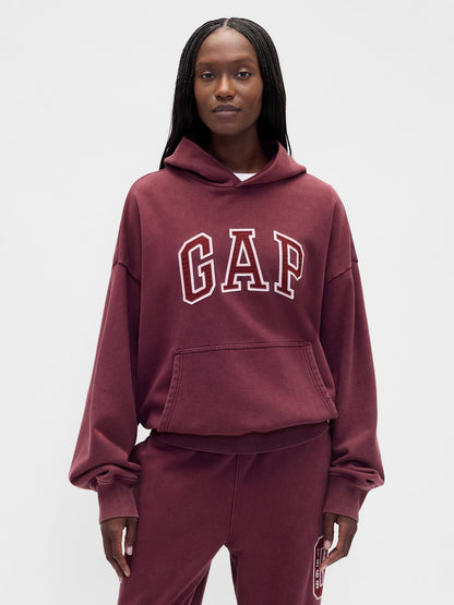 Bordo Heavyweight Oversized Logo Sweatshirt