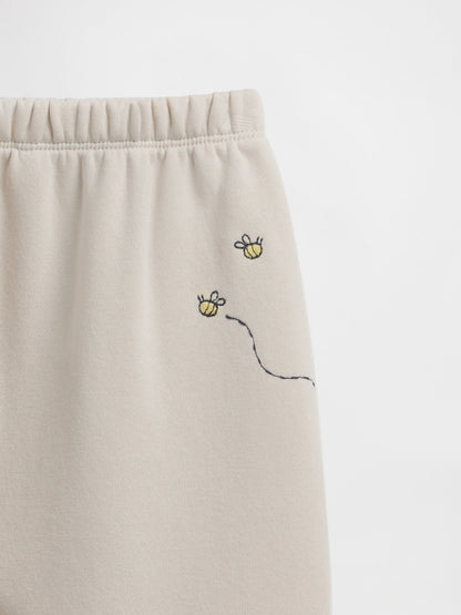Bej Winnie The Pooh Vintagesoft Sweatshirt Set