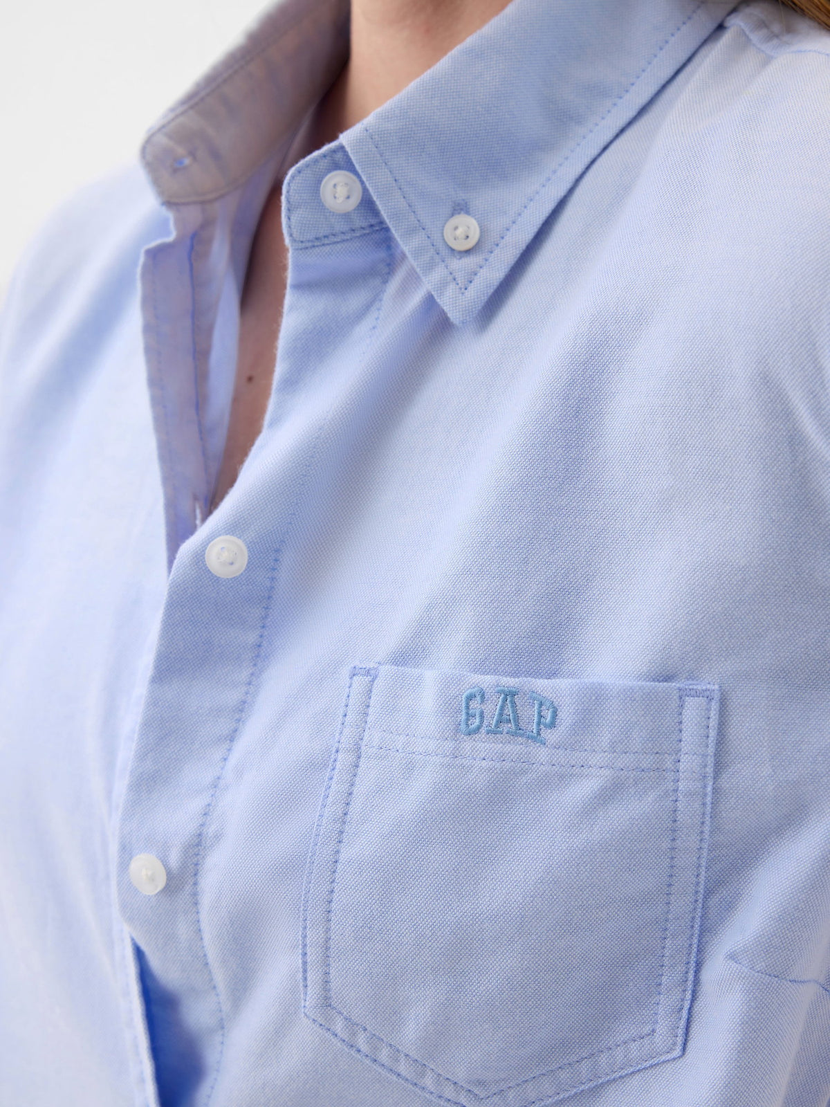 Mavi Gap Logo Oxford Gömlek