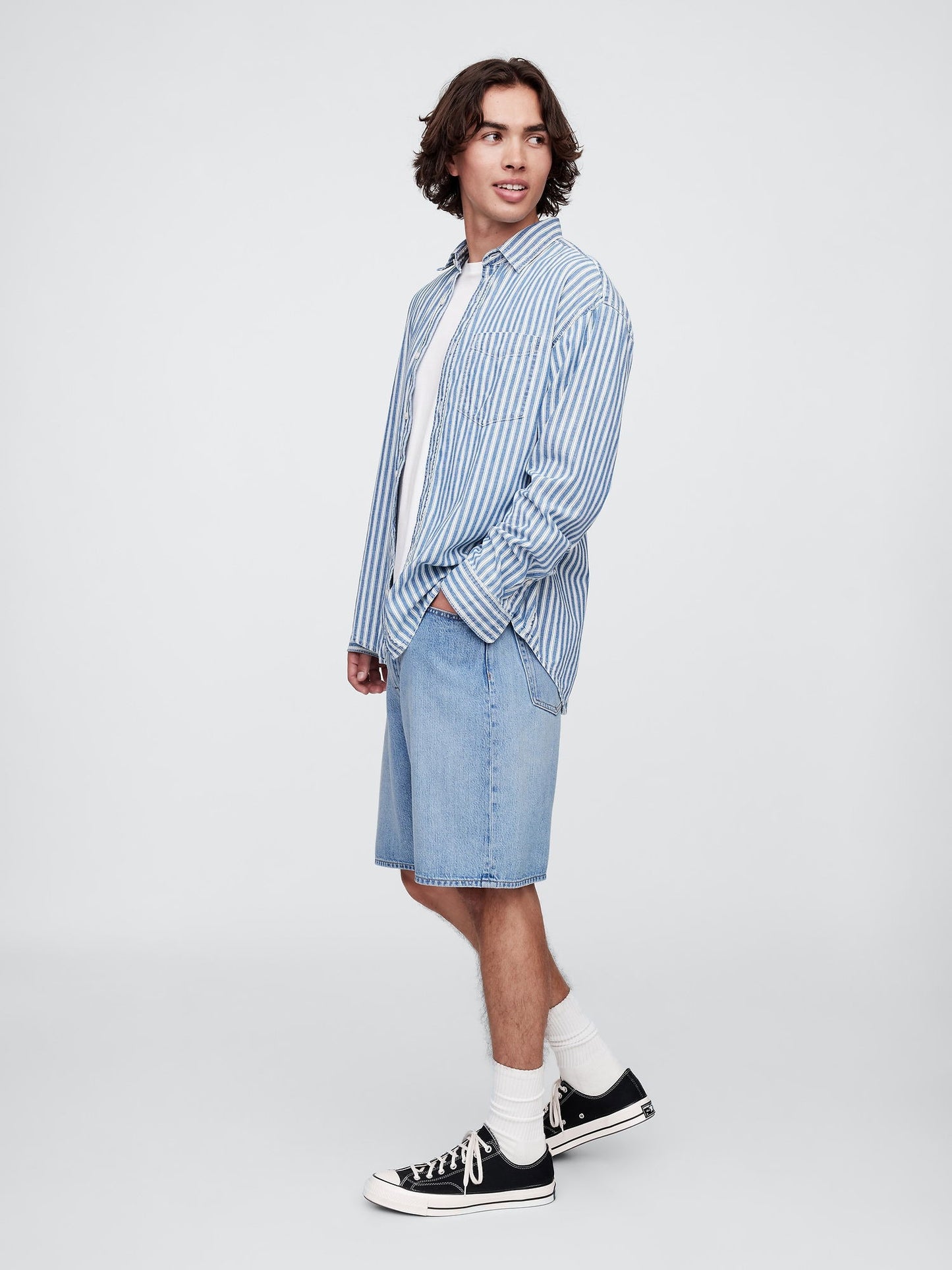 Mavi Denim Kapri Şort
