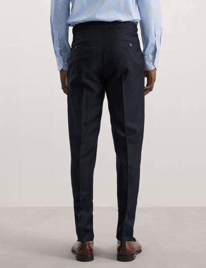 Tailored Fit Saf Yün Klasik Pantolon