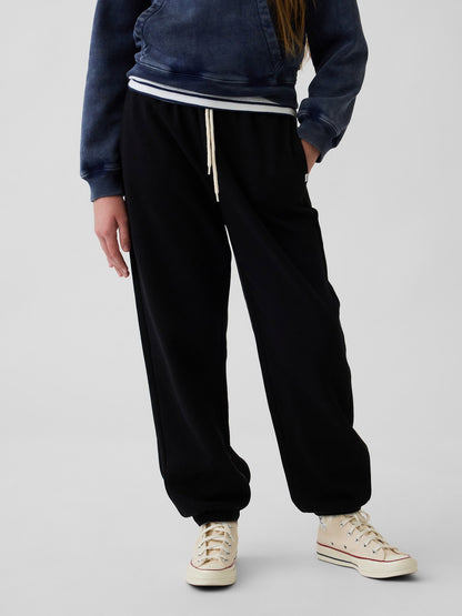Siyah Vintagesoft Relaxed Jogger Eşofman Altı