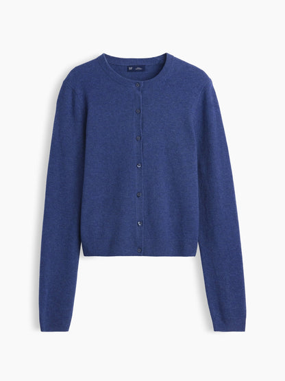 Mavi Cashsoft Crop Hırka