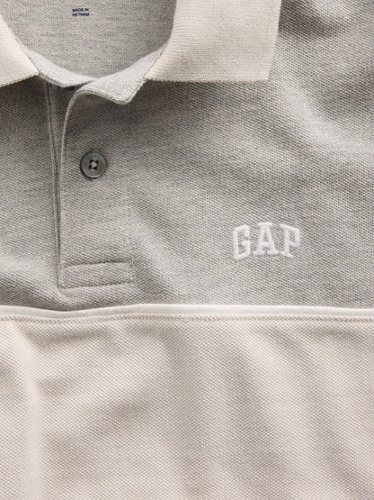 Gri Logo Polo T-shirt