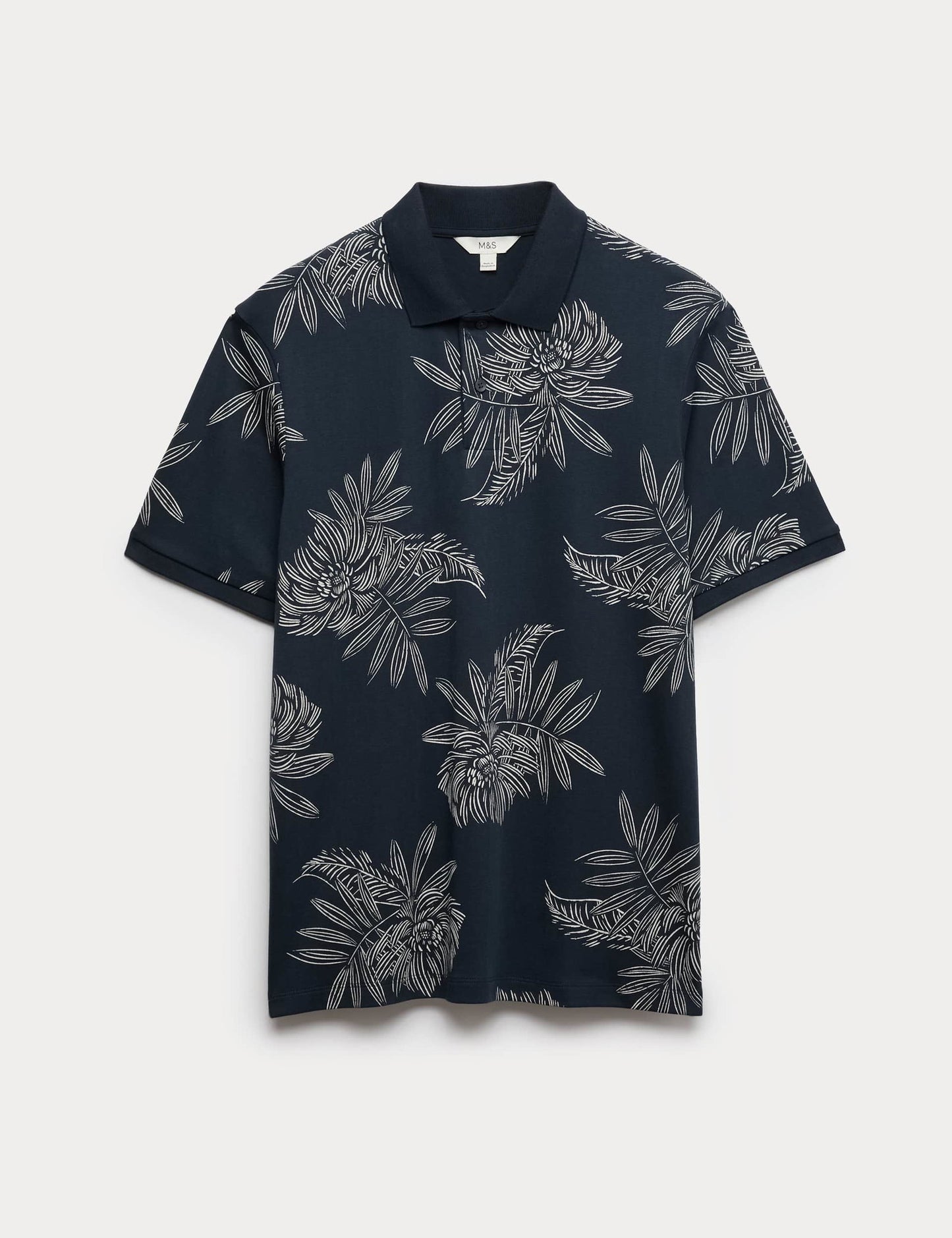Desenli Polo Yaka Üst