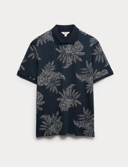 Desenli Polo Yaka Üst
