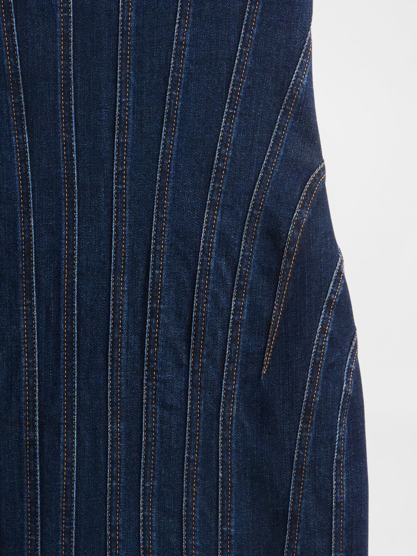 Lacivert Gapstudio Denim Midi Elbise
