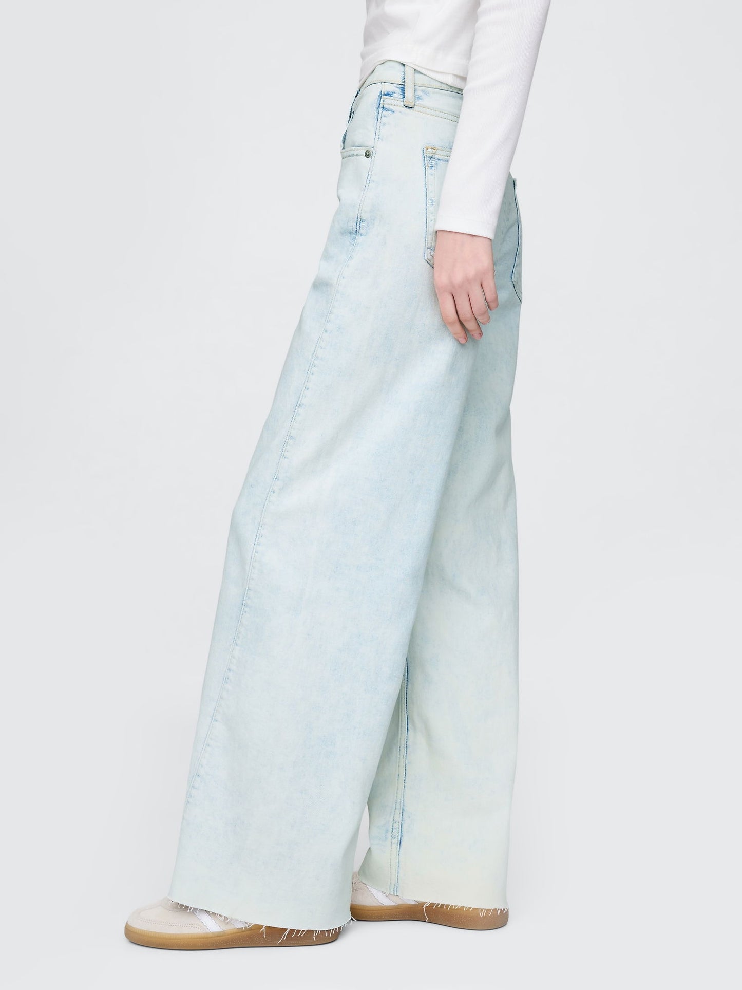 Mavi High Rise Stride Wide-leg Jean Pantolon