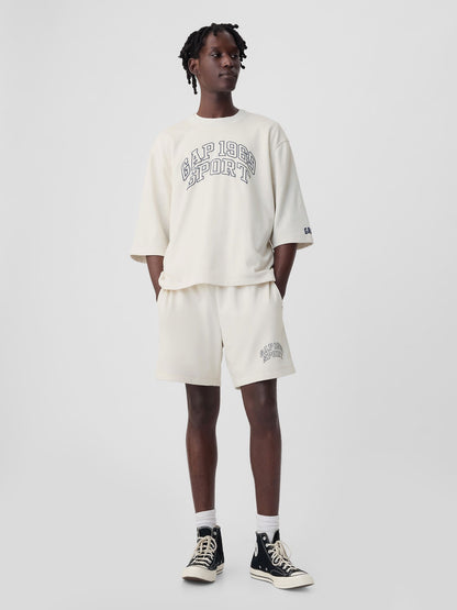 Kırık Beyaz 7 Gap 1969 Logo Sweat Şort