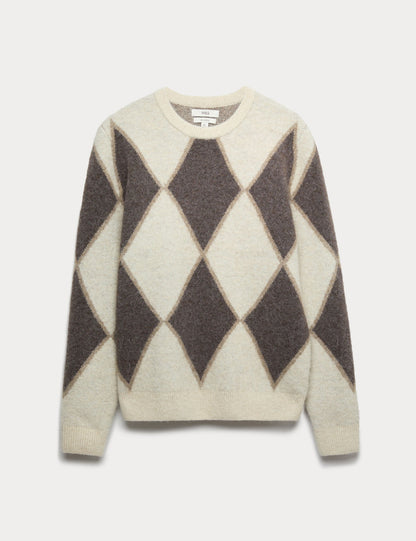 Argyle Desenli Kazak