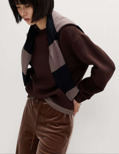 Wide Leg Kadife Jogger Eşofman Altı