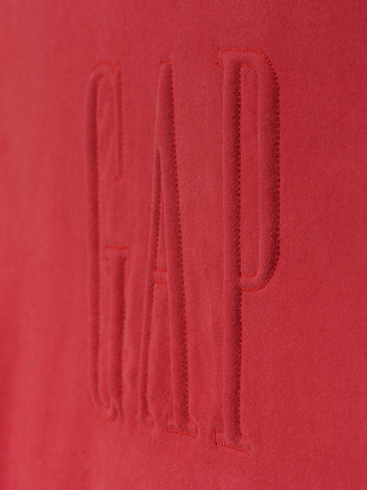 Kırmızı Vintagesoft Terry Oversize Logo Sweatshirt