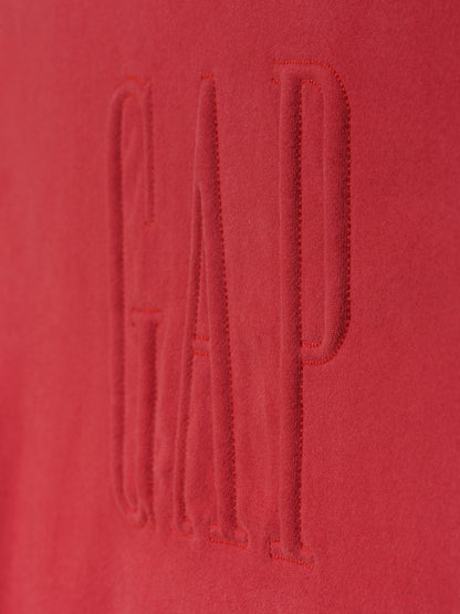 Kırmızı Vintagesoft Terry Oversize Logo Sweatshirt