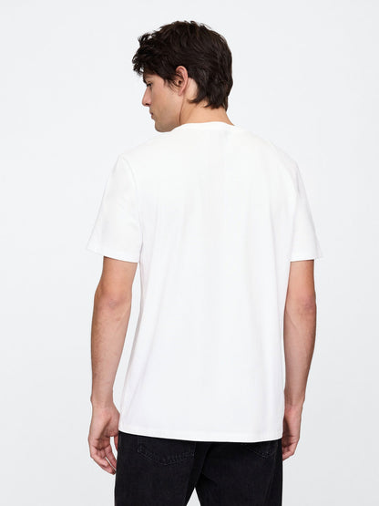 Beyaz Everyday Soft Gap Istanbul Logo T-shirt
