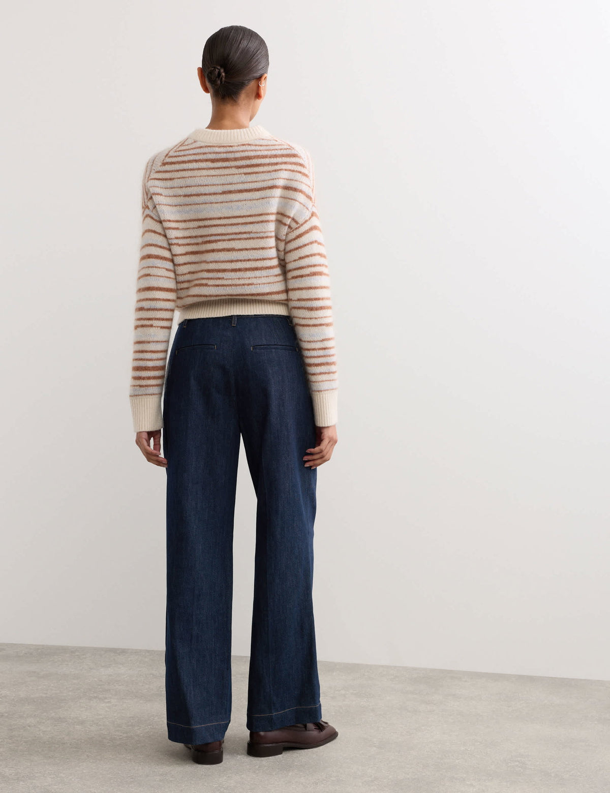 Saf Pamuklu Denim Pantolon
