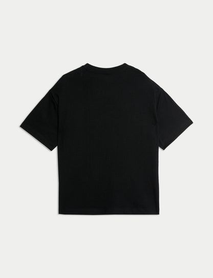 Saf Pamuklu Basketbol T-shirt (2-16 Yaş)