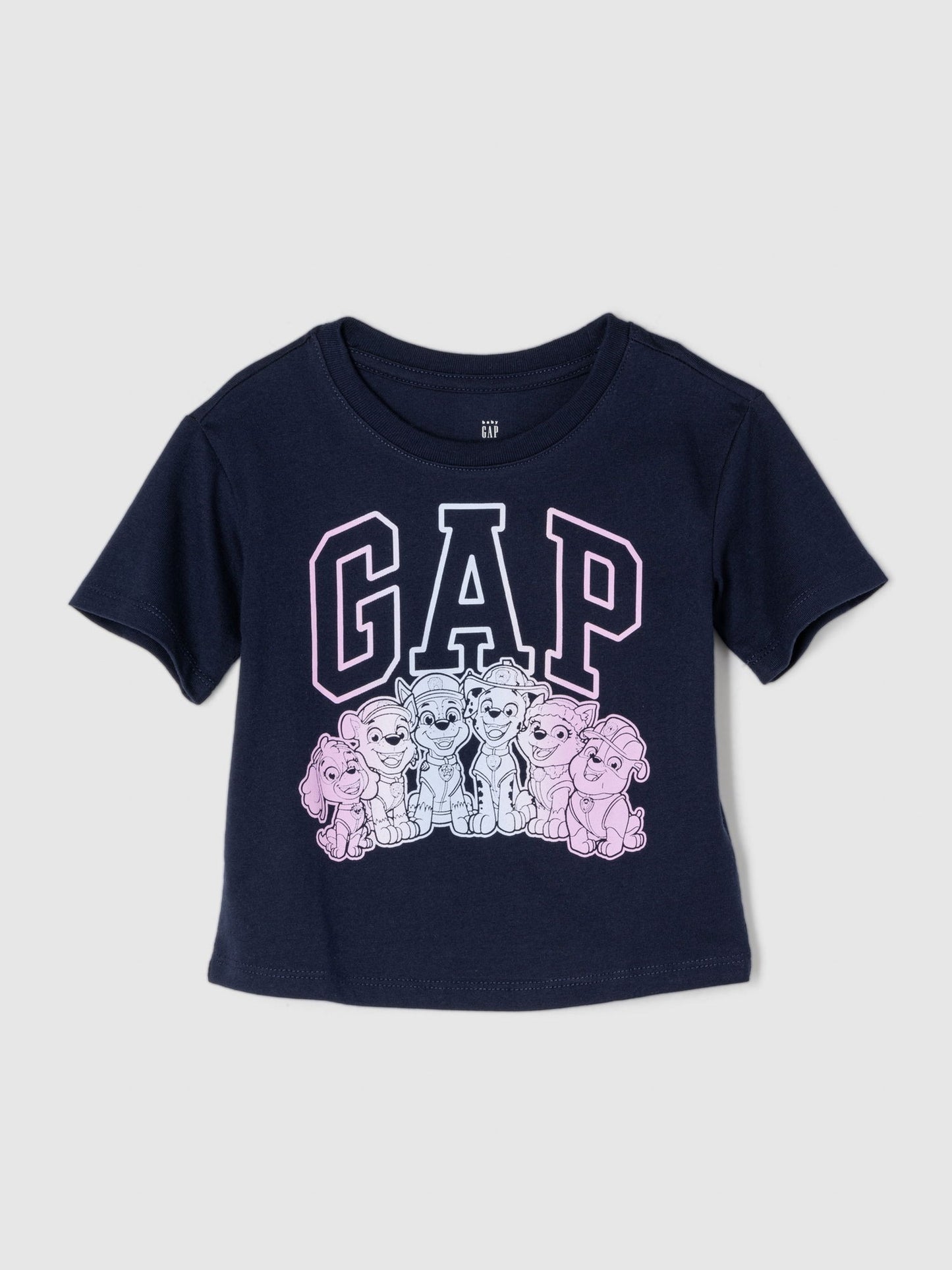 Lacivert Gap Logo Paw Patrol Grafikli T-shirt