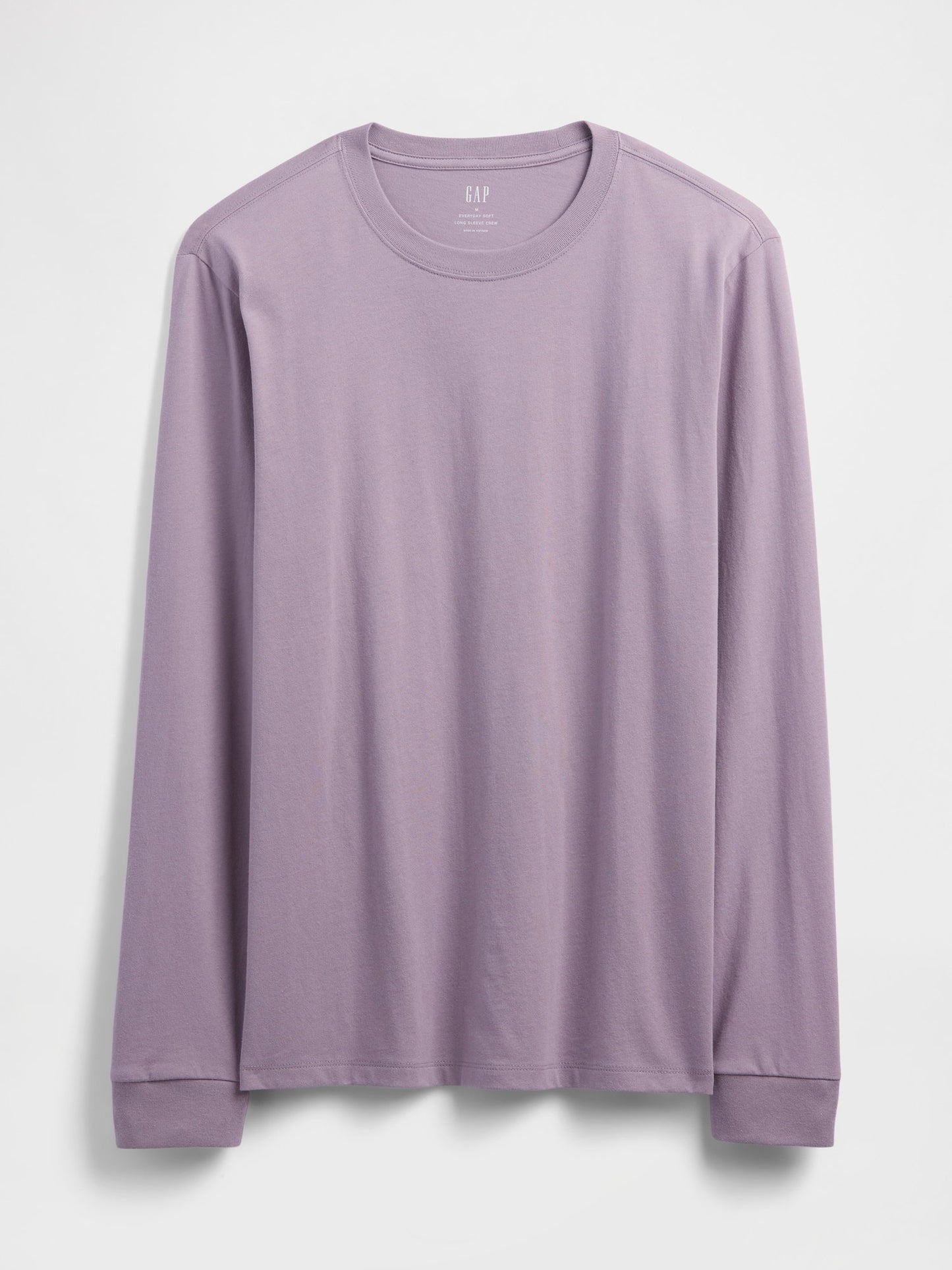 Açık Lila Everyday Soft Bisiklet Yaka T-shirt