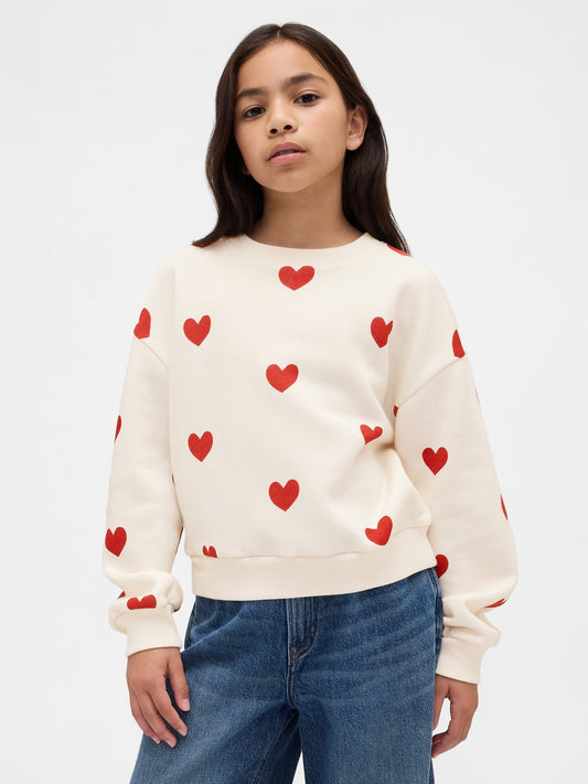 Beyaz Vintagesoft Dolman Sweatshirt