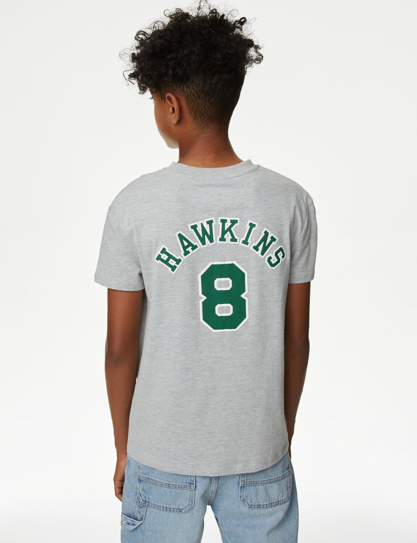 Kısa Kollu Stranger Things:trade_mark: T-shirt (6-16 Yaş)